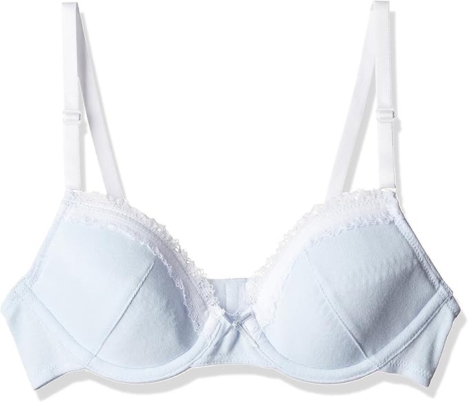 Amazon グンゼ ブラジャー Pab002a ガールズ サックス 日本 C75 日本サイズl相当 ブラジャー 通販