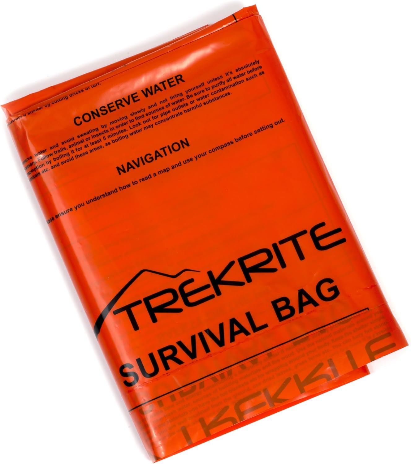 Trekrite High Visibility Emergency Survival Bivi Bag Orange UK