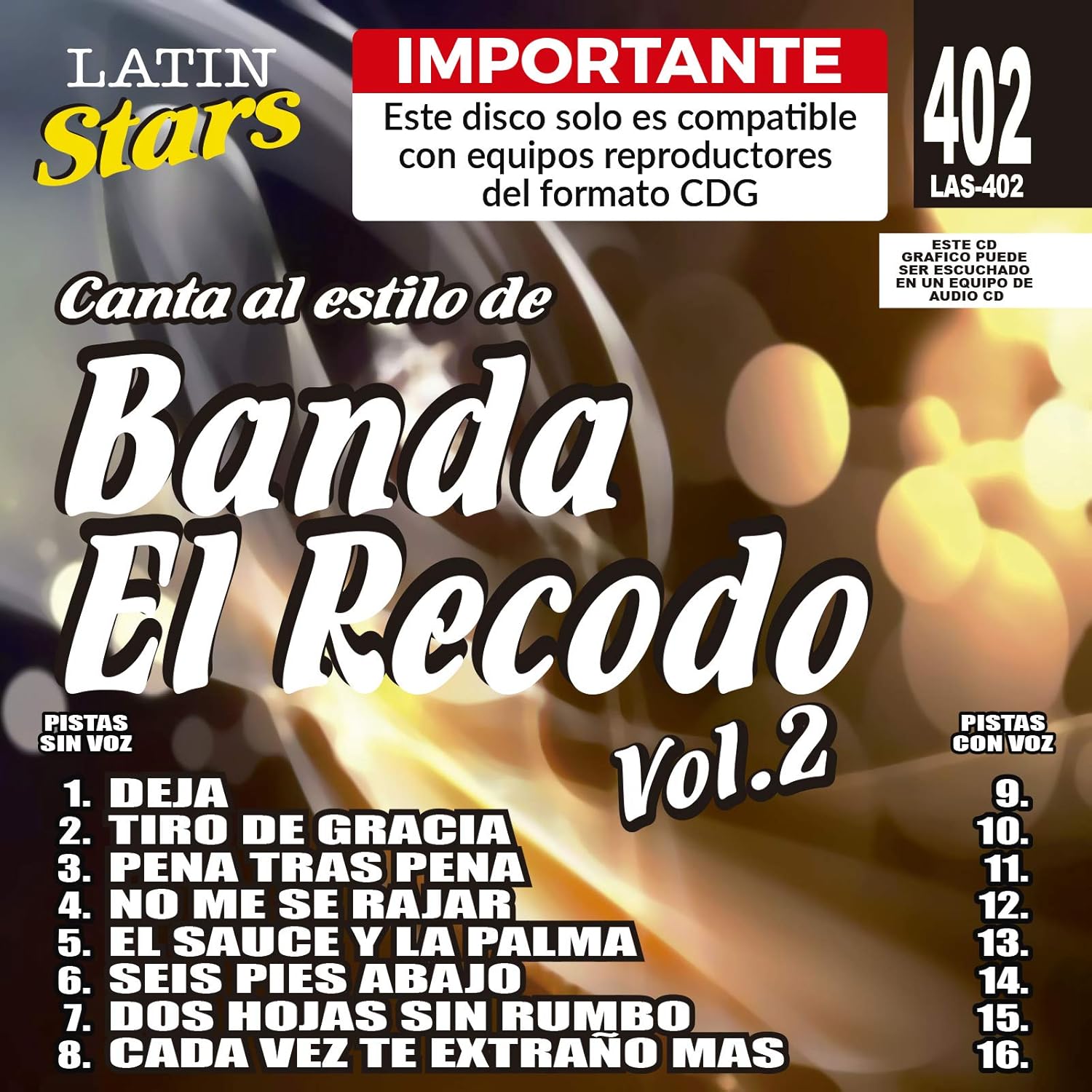 Banda El Recodo Vol 2 Karaoke Latin Stars Amazon Com Music amazon com