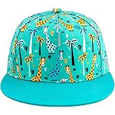 BAVST Kids Boy Girl Baseball Cap Baby Sun Hat Adjustable Toddler Trucker Hats with Flat Brim for Summer Outdoor