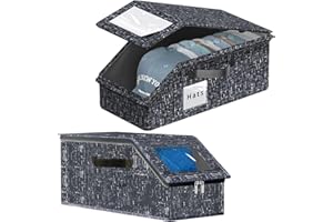 2-Pack Hat Storage for Baseball Caps – Closet Baseball Cap Storage Organizer for Gloves, Clothes, Books and Toys, Dust-Resist