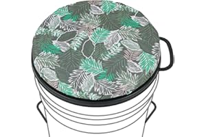 ZAIXIA 5 Gallon Bucket Seat, 360-Degree Swivel Seat Foam Cushion Bucket Seat Lid with Waterproof Cover for Dove Duck Hunting, Fishing, Baseball, Gardening and Camping