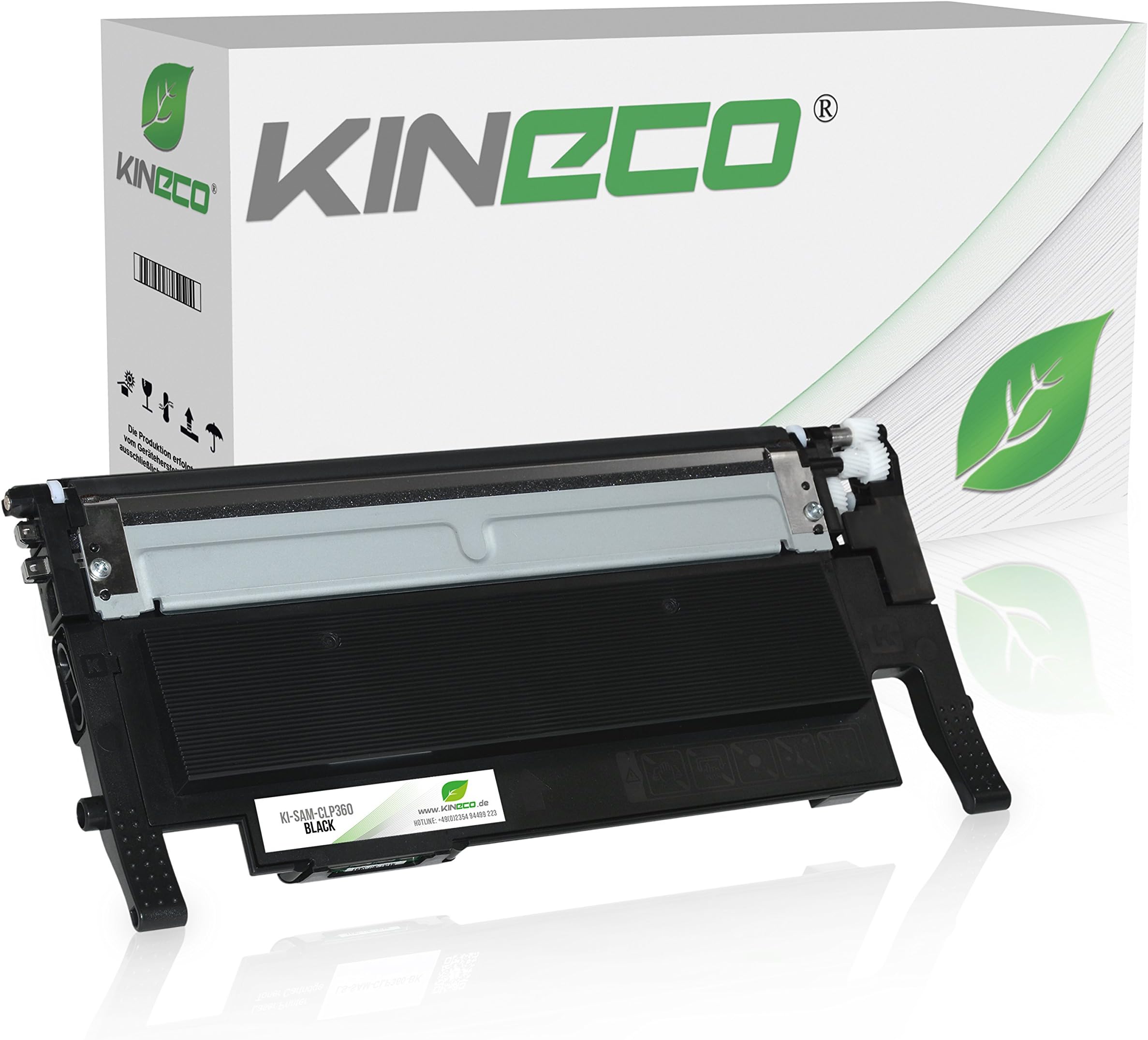 Toner kompatibel zu Samsung CLT-K406S CLP-360 N ND Series 365 W CLX-3300 3305 FN FW W Series Xpress C410 C460 FW W Series - Schwarz 1.500 Seiten