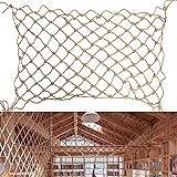 Ganggend Hemp Rope Net (4ftx8ft) Heavy Duty Natural