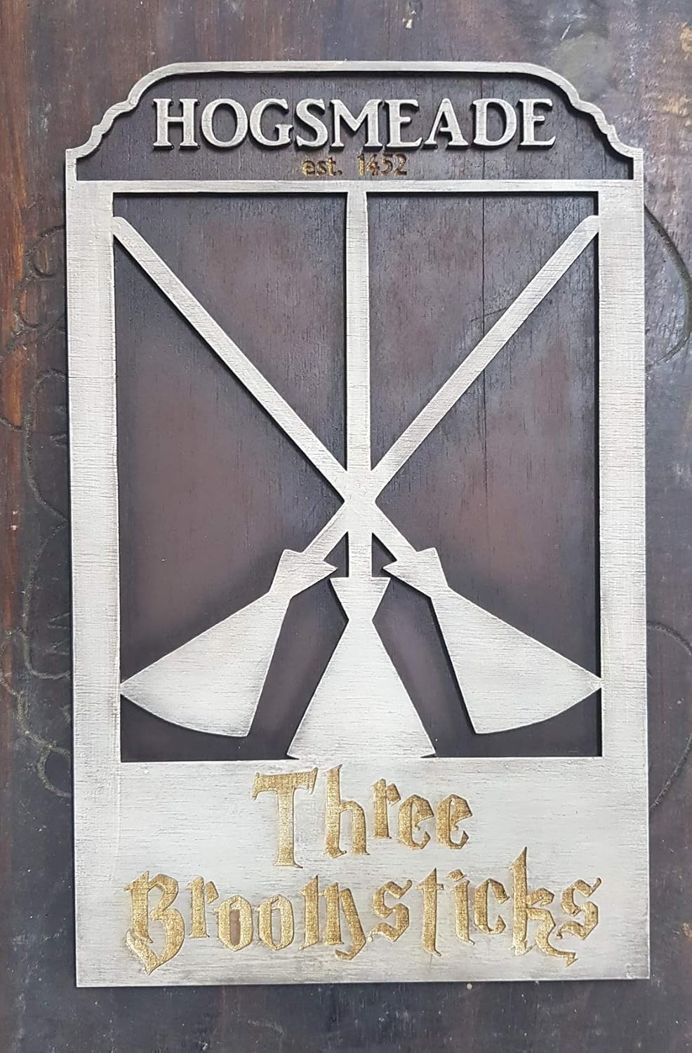 Diy Harry Potter Sign The Three Broomsticks Harry Pot vrogue.co