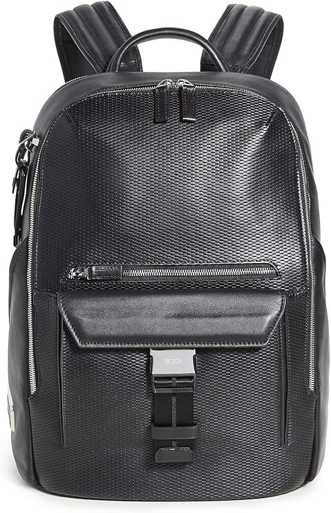 tumi barker backpack leather