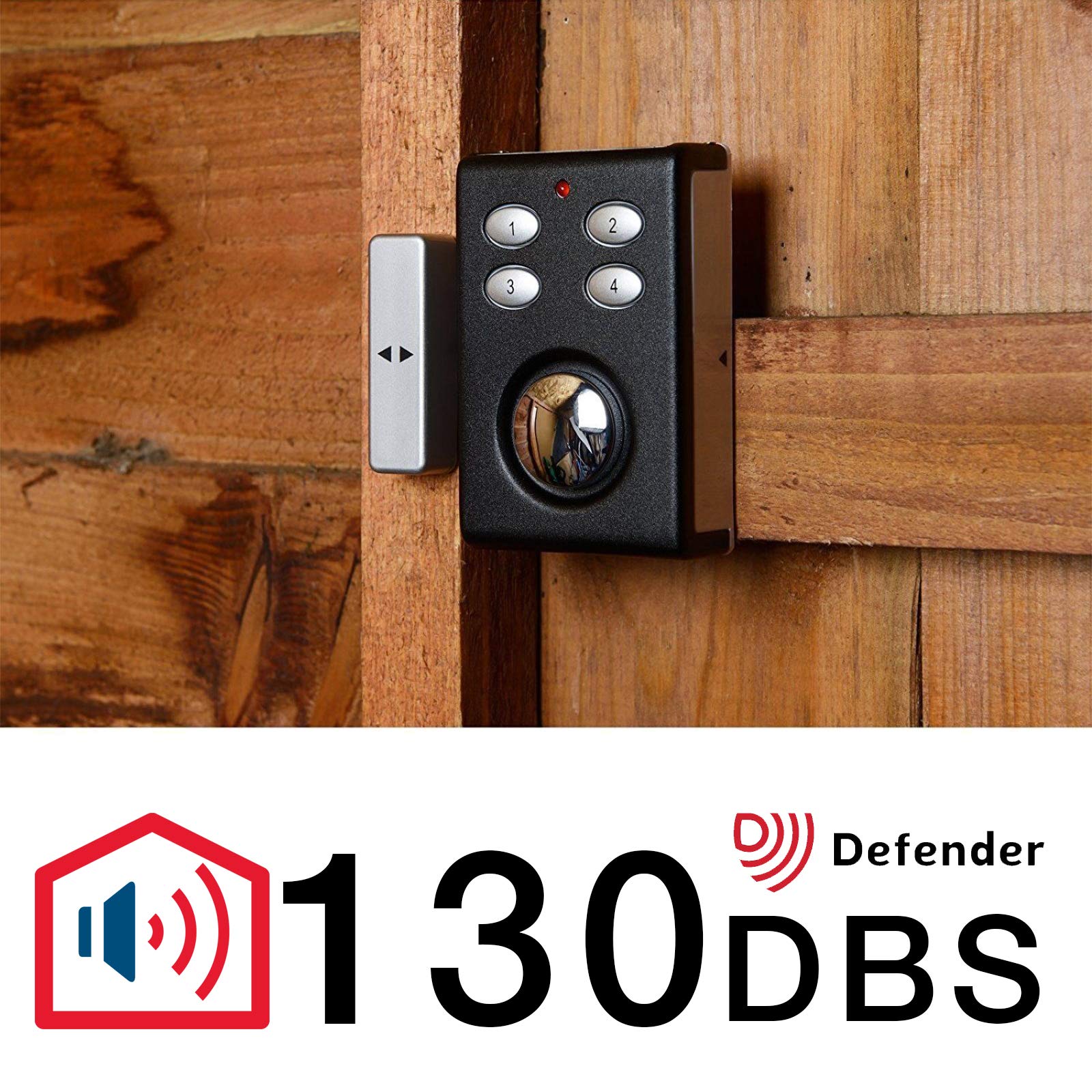 Defender Wireless Shed Alarm Garage Alarm Burglar Alarm for Sheds