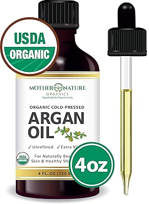 Mother Nature Organic Pressed Argan Oil