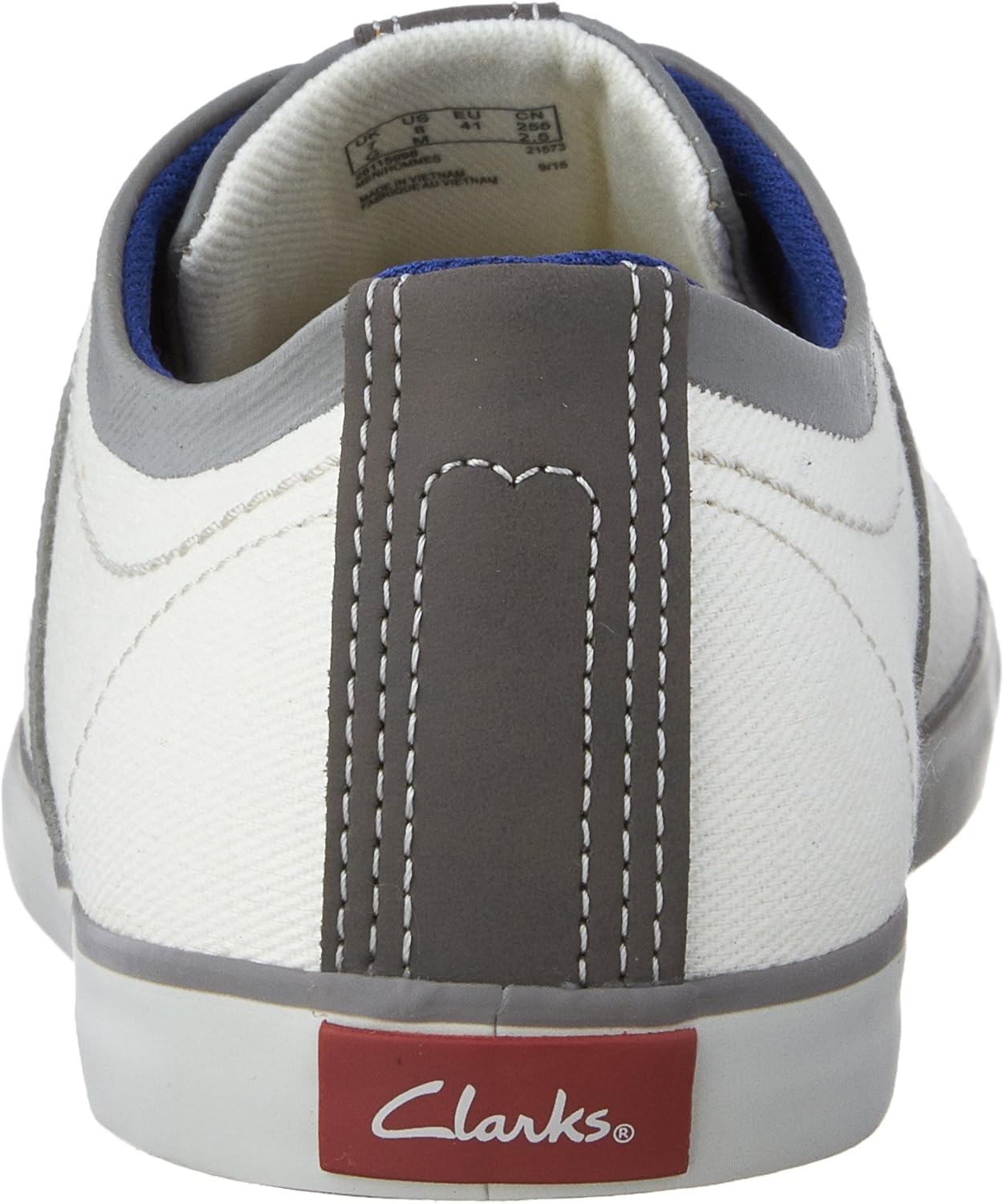 clarks mens canvas shoes