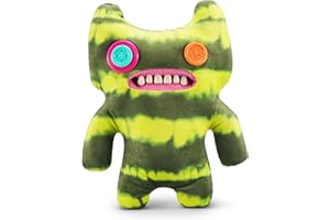 Fuggler Laboratory Misfits by ZURU Funny Ugly Monster, Plush, Collectible, Silly, Toy (Indecisive Monster)