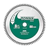 TOMAX 8-1/4-Inch 80 Tooth TCG Thin Aluminum and