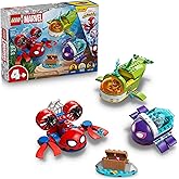 LEGO Marvel Spidey and His Amazing Friends Spidey: Underwater Vehicles Building Toy for Kids - Super Hero Pretend Play Set fo