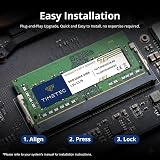 Timetec 16GB DDR4 SODIMM Kit 2x8GB 2666MHz PC4-2666V Laptop RAM 1.2V CL19 view 5