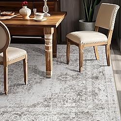 Area Rug 5x7 Vintage Rugs: Washable Indoor