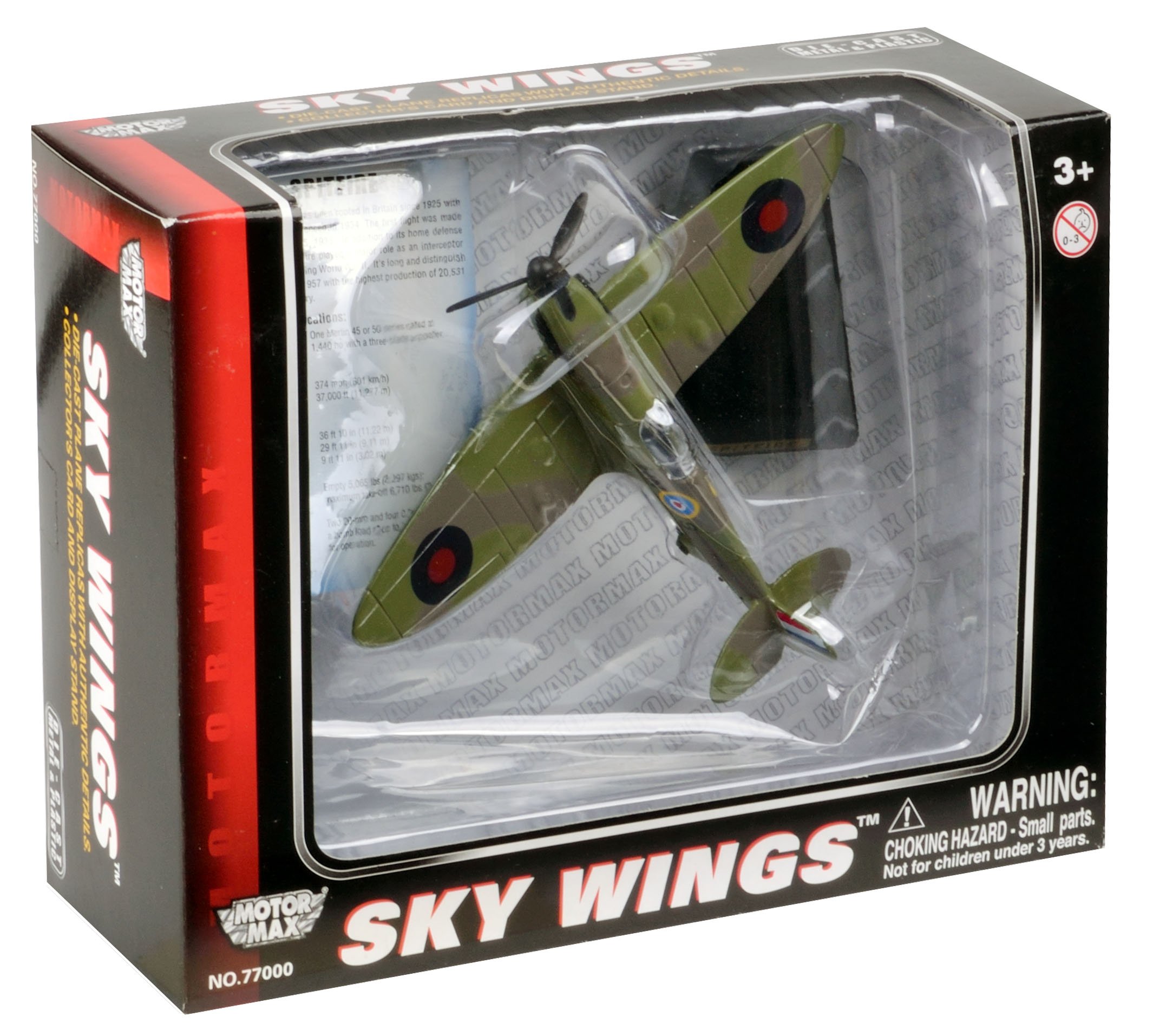 spitfire toy plane