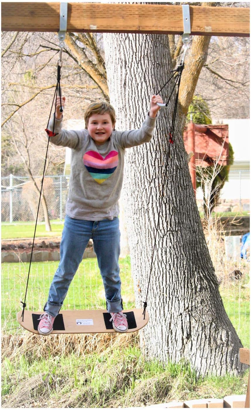 SkateSwing Backyard: Skateboard Swing, Tree Swing, Porch Swing, and playset Swing