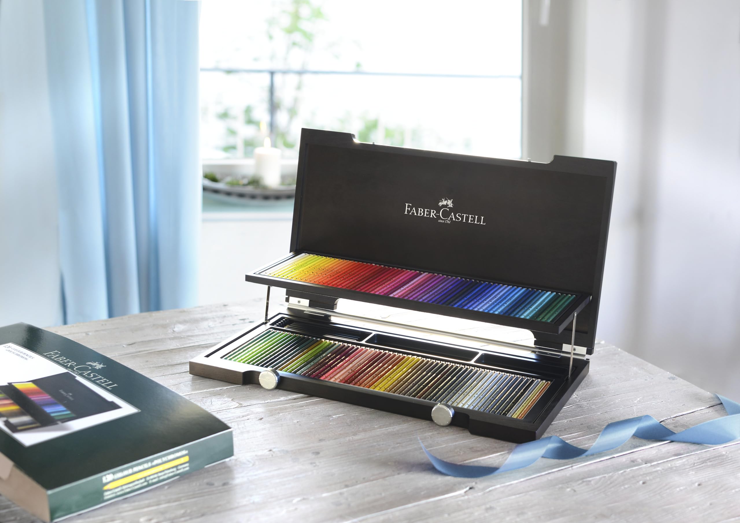 Faber-Castell Polychromos® Artists' Color Pencils - Wood Case of 120