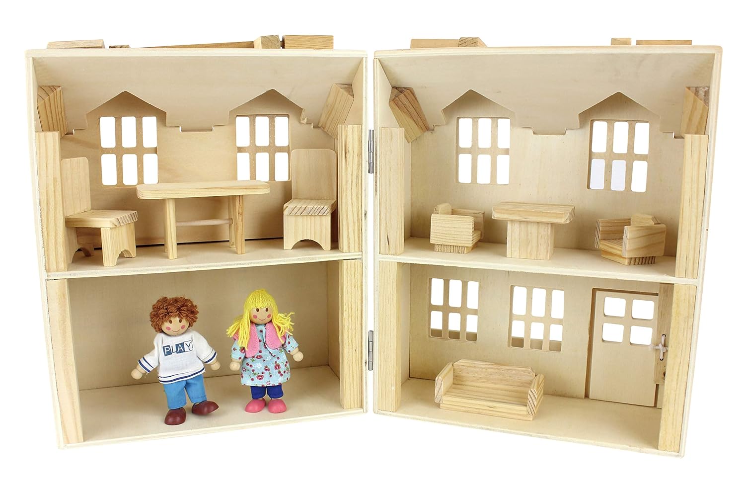 real wood toys dollhouse