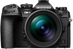 OM SYSTEM Olympus OM-1 Mark II Micro Four Thirds System Camera M.Zuiko Digital ED 12-40mm F2.8 PRO II Lens kit Weather Sealed Design, (US Manufacturer Warranty)