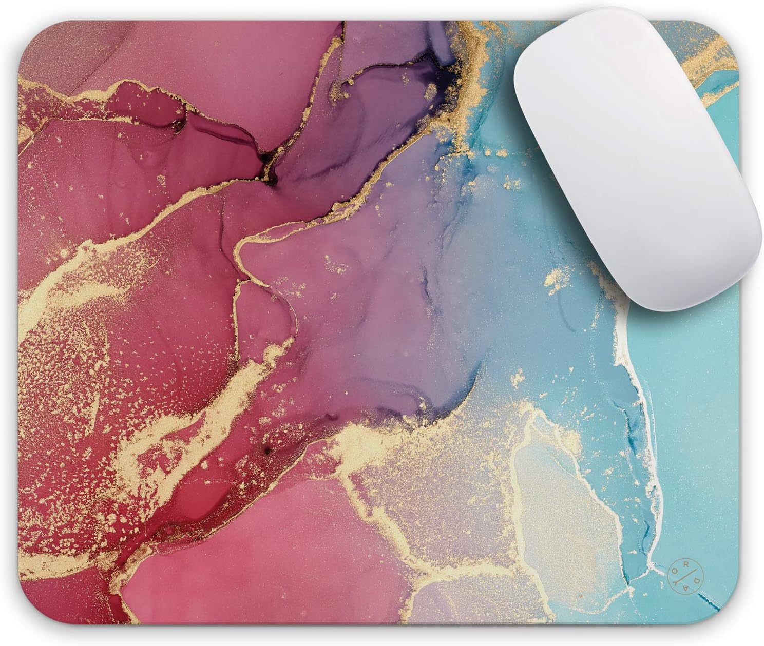 Oriday Gaming Mouse Pad Inspirational Quote Mouse Pad Motivational Quotes for Work (Purple and Blue)