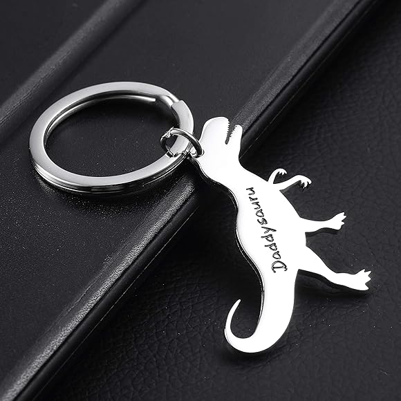 daddysaurus keyring