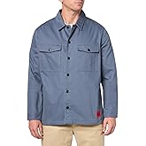Hugo Mens Twill Patch Pockets Button Down Overshirt