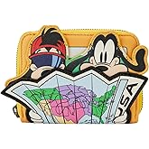 Loungefly Disney A Goofy Movie Road Trip Faux Leather Zip Wallet