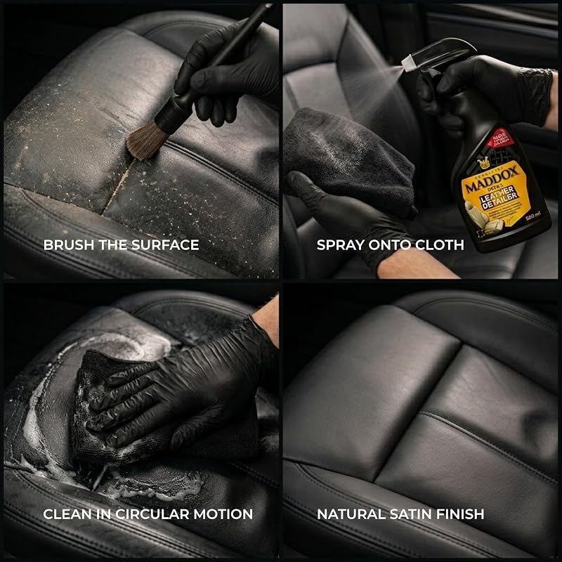 - Limpiador Asientos Cuero Coche Leather Detailer 500ml