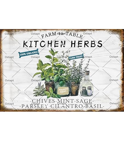 ヴィンテージ　ハーブ　アート　FRESH HERBS ヴィンテージ ハーブ アート FRESH HERBS ヴィンテージ ハーブ