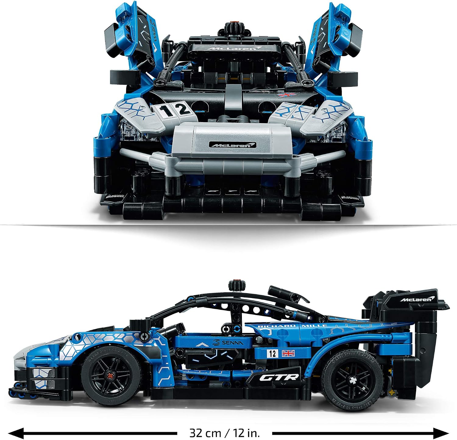 LEGO Technic McLaren Senna GTR 42123 Model Building Kit; A Great Gift for Kids Teens and Adults Who Love Supercar Toys - Image 5