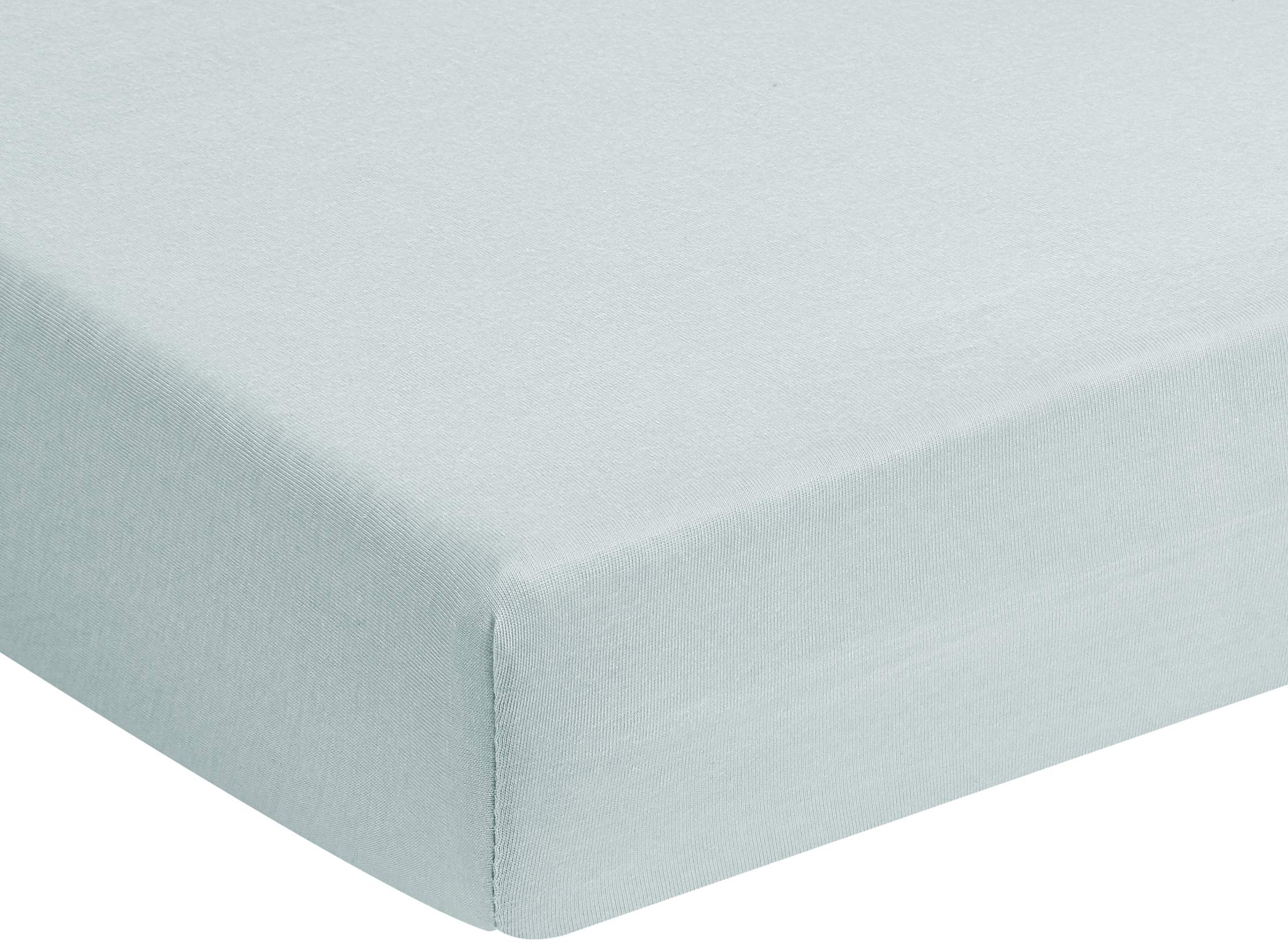 Träumeland TT04163 TENCEL Fitted Sheet Mint 60 x 120 + 70 x 140 cm Multi-Coloured