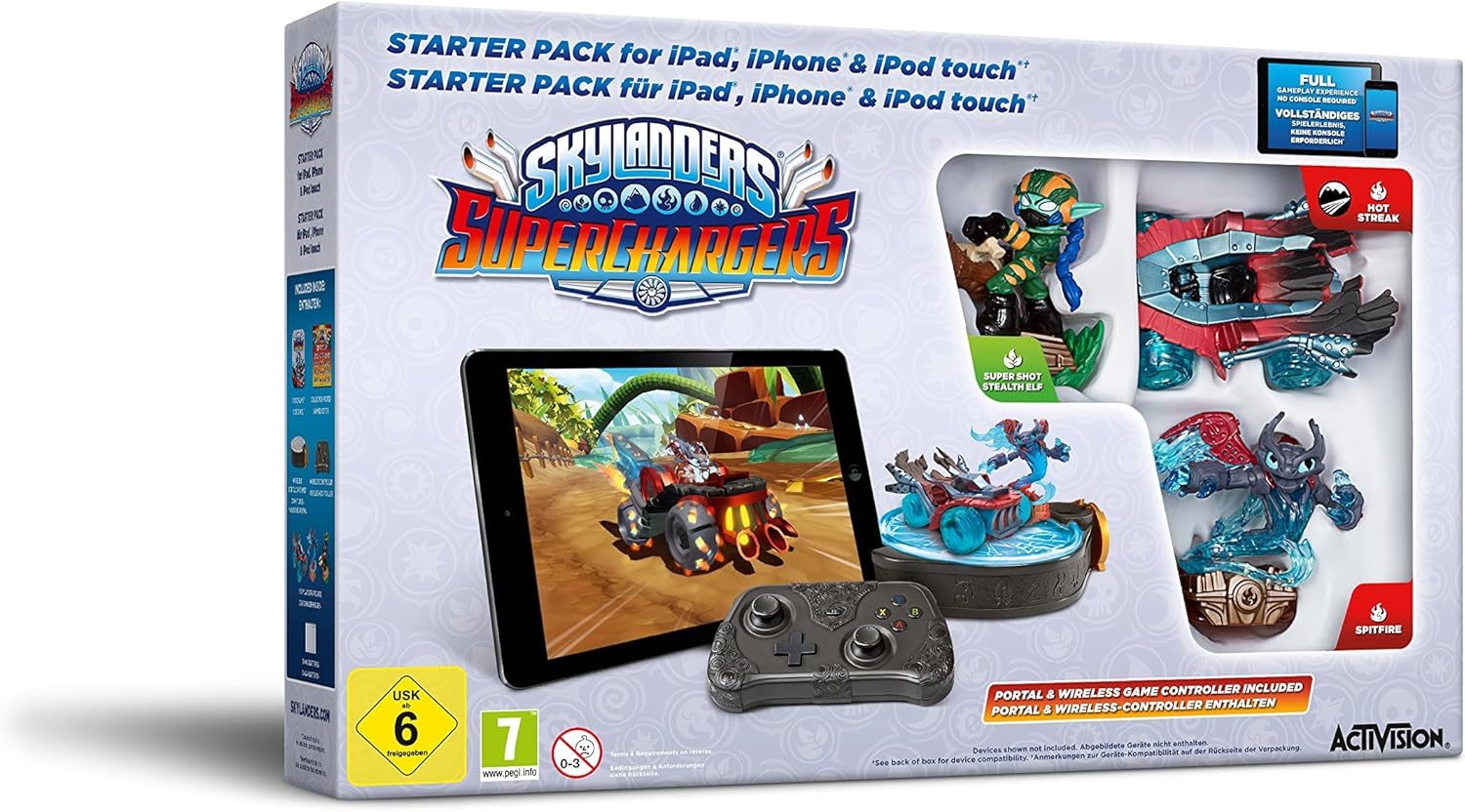 Skylanders Superchargers Starter Pack for iPad; iPhone & iPod touch Amazon.co.uk PC & Video Games