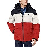 Tommy Hilfiger Men's Down Alternative Hooded Puffer Jacket (Standard and Big & Tall)