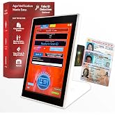 MinorDecliner Countertop ID Scanner for Bars and Clubs for Age Verification | For Bars, Clubs, and More, Detects expired IDs, Optional fake ID detection, Scans U.S. IDs, Manual Passport Entry