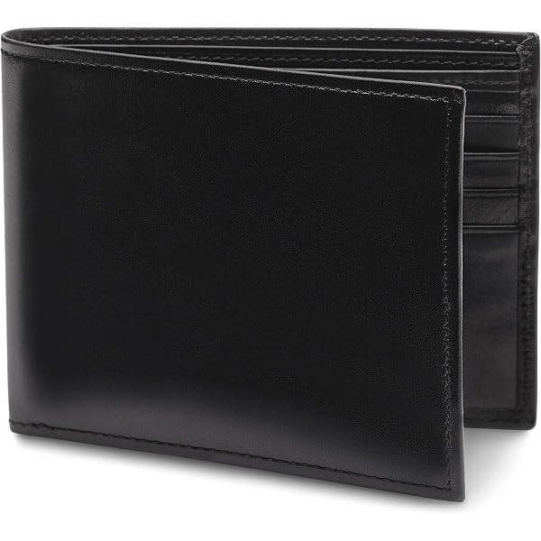 Maison De Noah Men's Bi-Fold RFID Wallet – Slim Genuine Leather Travel Zip Around - View #3