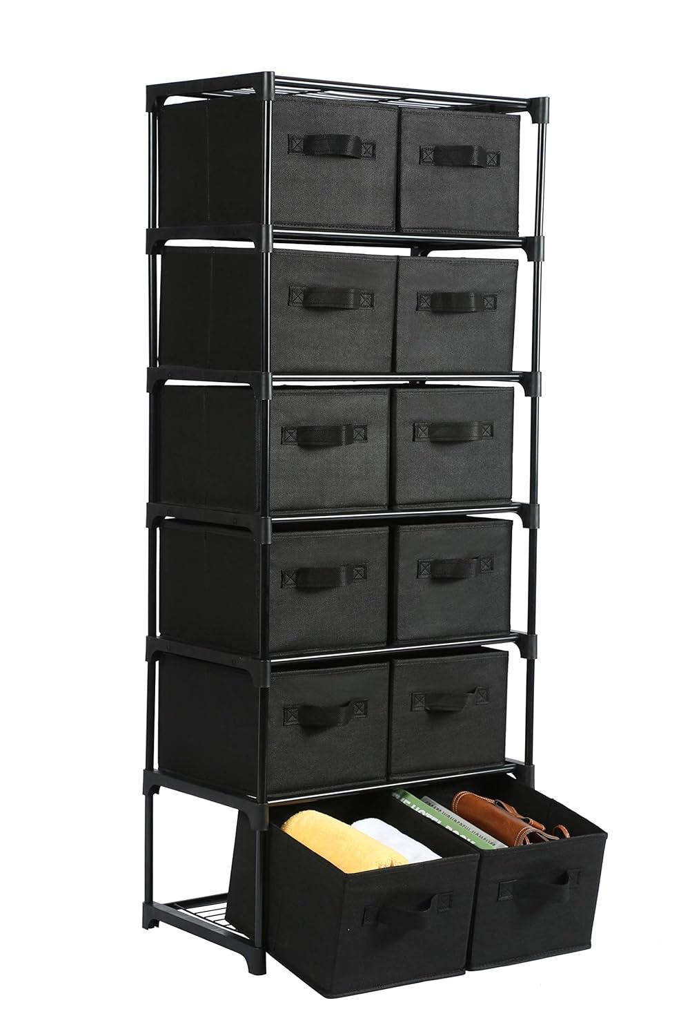 drawer unit on Black 12 Drawer Homebi Drawers Storage Shelf Chest Unit Storage Cabinet Closet Organizer Rack Dresser Storage Towel With Non Woven Fabric Bins Storage Drawer Units Racks Shelves Drawers Wedfilmsnepal Com