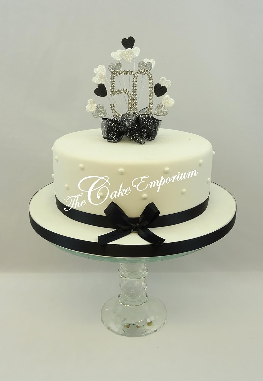 Cake Decoration Cake Topper Burst Spray Diamante 50th Birthday