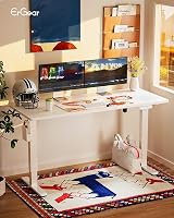 ErGear Electric Standing Desk 140x70cm Sit Stand 4 Memory Presets 80kg view 7