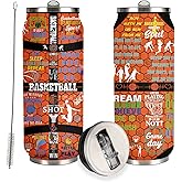 JDEIFKF Basketball Tumbler Gifts for Women, Men - Basket Ball Gift for Woman - Christmas, Birthday Gift for Basket Ball Lovers-Basketballs Gifts for Women Girls Friends Sisters Players 17 Oz
