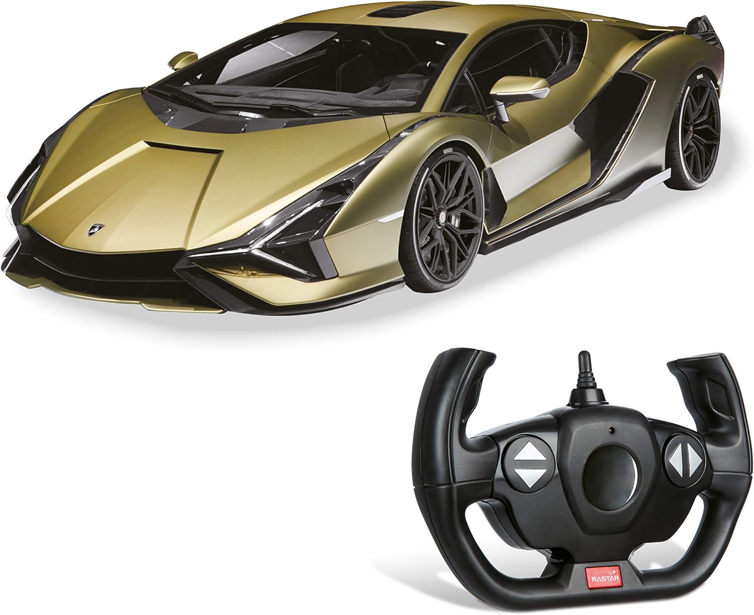 gold lamborghini toy car