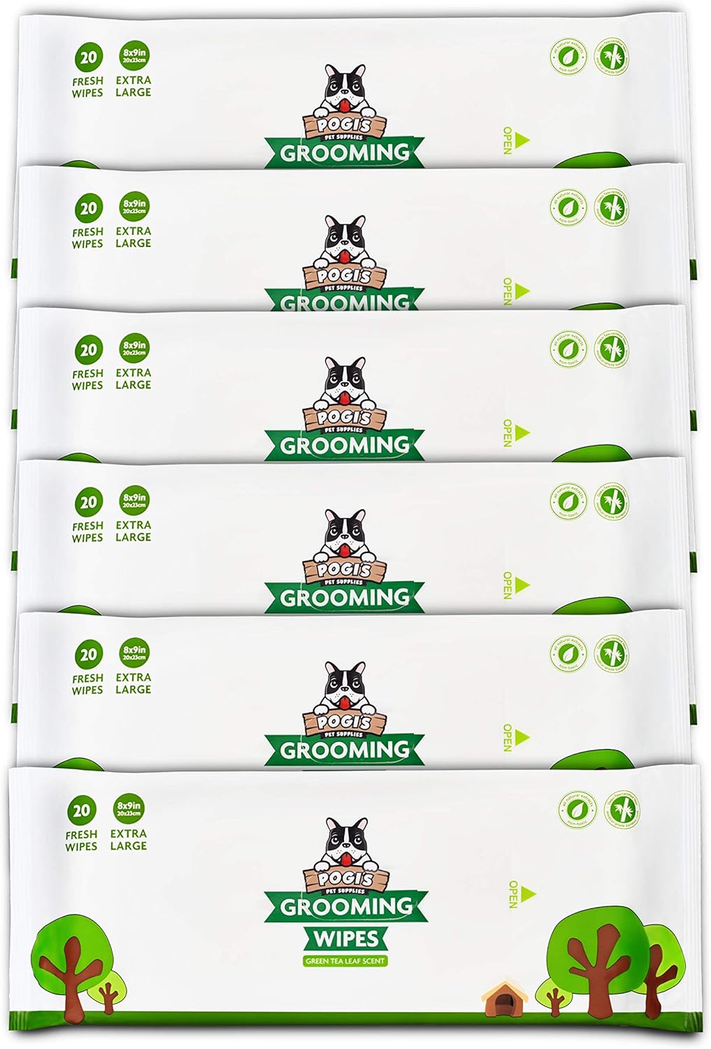 pogi's grooming wipes