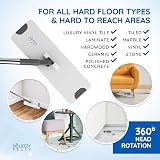 SqueezyPeasy Premium Flat Mop and Bucket Set 3 Chamber Water Separator view 5
