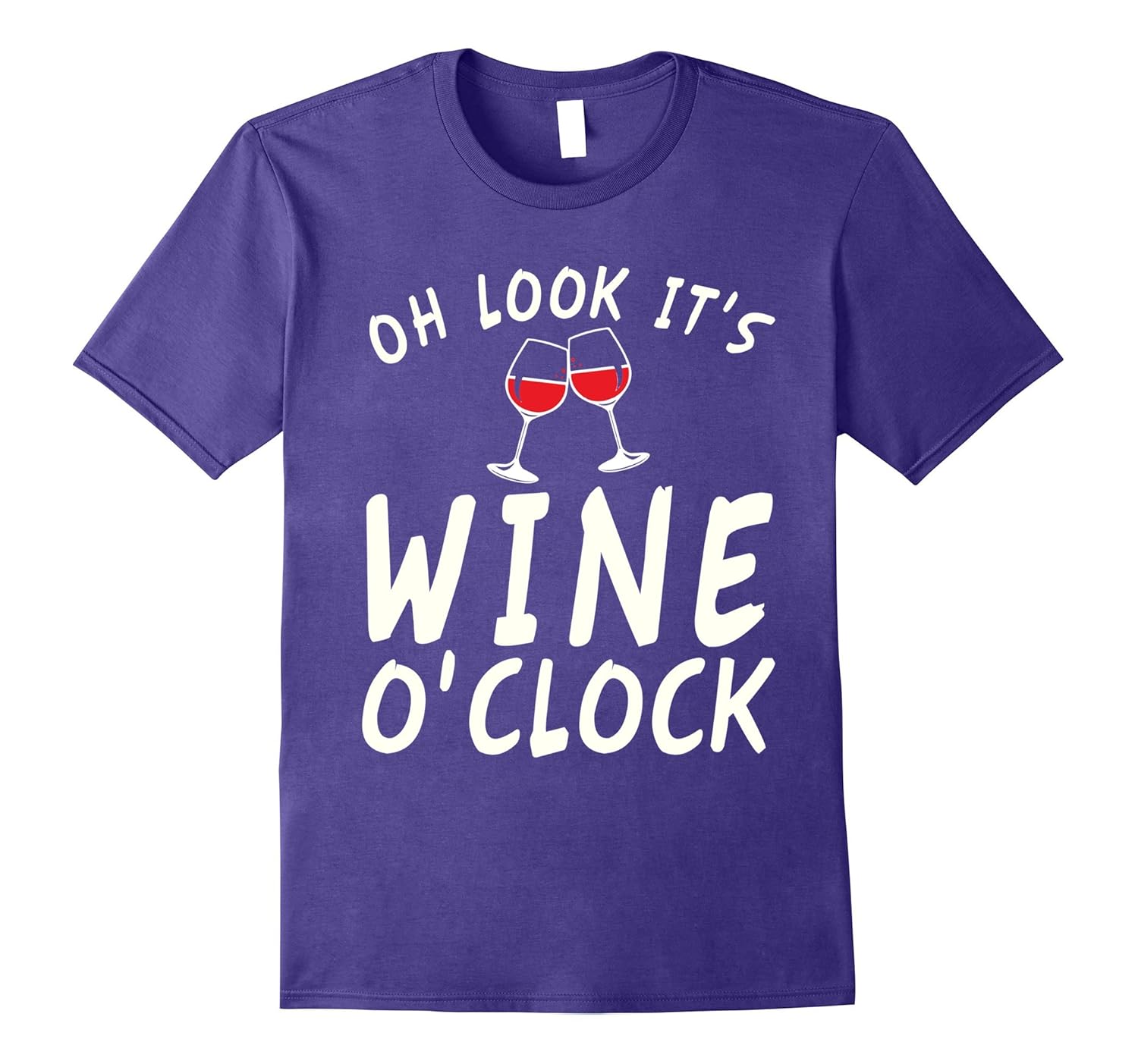 Oh Look It's Wine O Clock T-Shirt-Rose