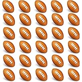 30 Pack Mini Foam Football Sports Stress Balls Mini Foam Sports Football Bulk Small Party Favor Balls Toy for Homecoming Game Gift School Party Favor Reward Bag Valentine's Day Gift Filler(Classic)