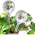 DISCGROW 2X Plant Self Watering Globes in decorative Disco Ball Design - 180ml Capacity Self Watering Insert Indoor & Outdoor - Automatic Plant Watering Devices