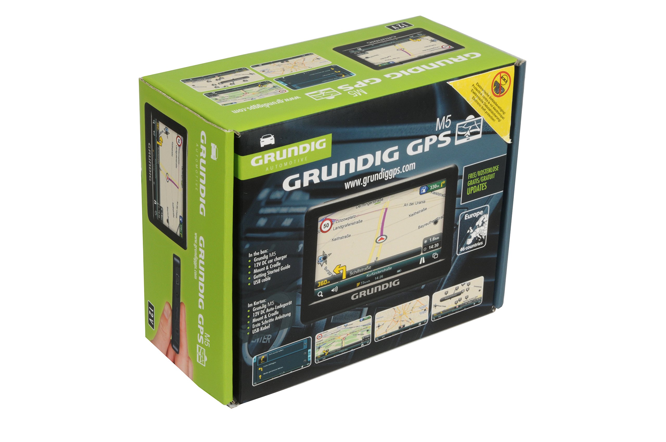 Grundig Car (M5 Navigation System 12.7 cm (5 Zoll) Display)