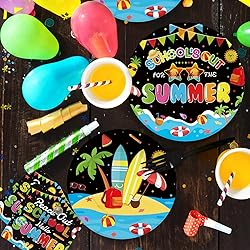 96 Pcs School's Out for The Summer Decorations