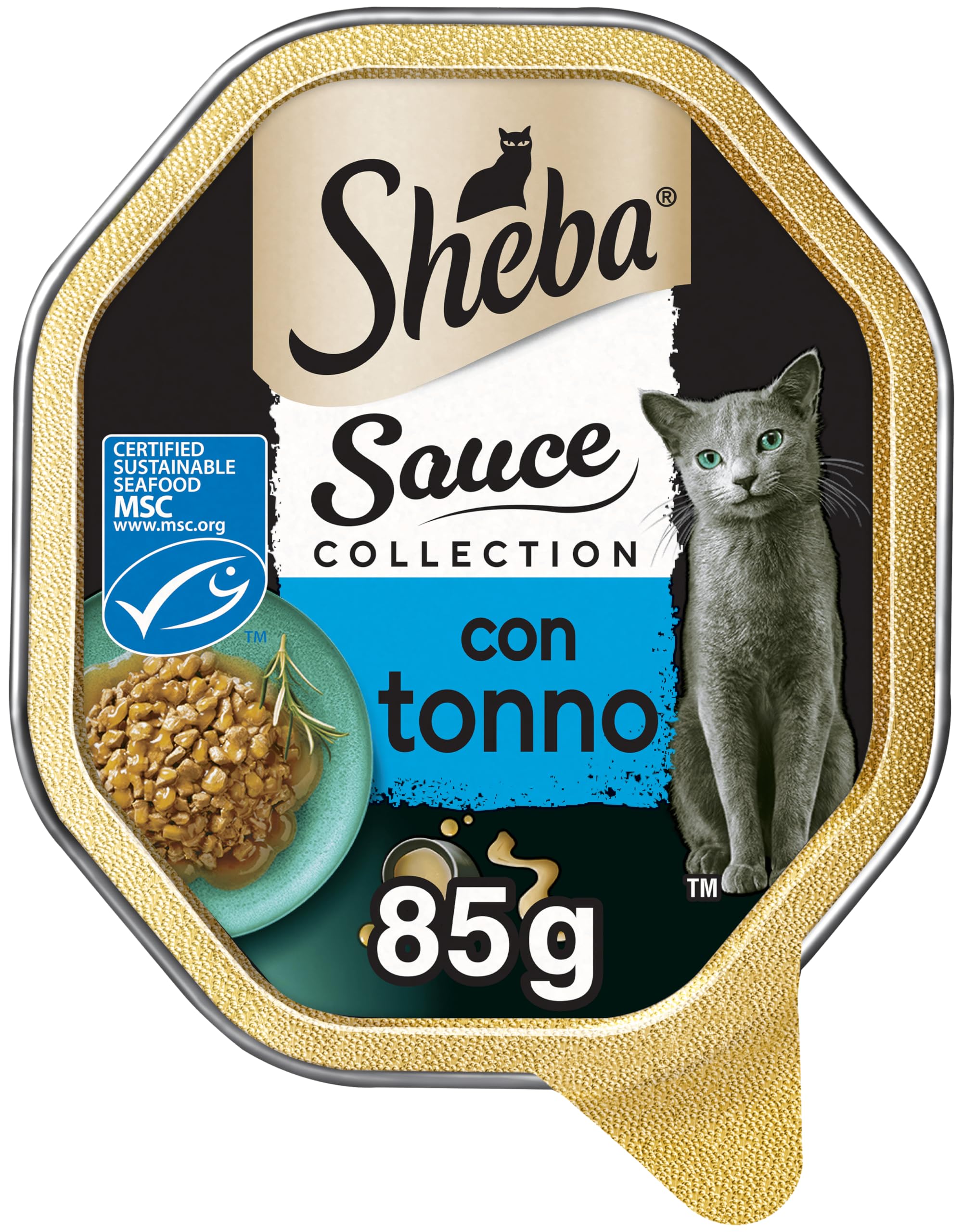Sheba Sauce Lover, Cat Food 85 g - 22 Trays