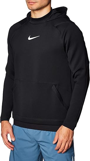 nike men's pro pullover hoodie