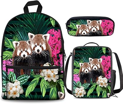 Panda backpack and lunchbox Clearance